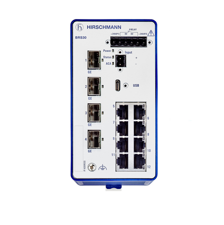 赫斯曼交换机 BRS30-8TX/4SFP-HL